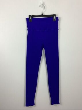 Carbon 38 Ribbed Leggings Size Medium
